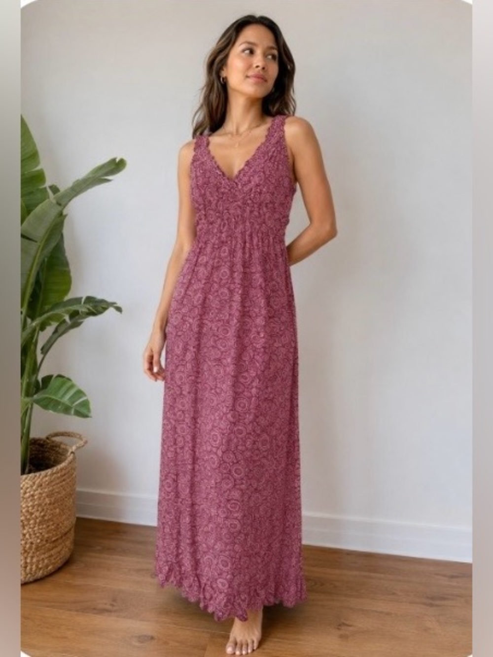 Lani Lau Hawaiian Maxi Dress